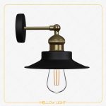 لوستر دیواركوب ادیسونی کلاهی