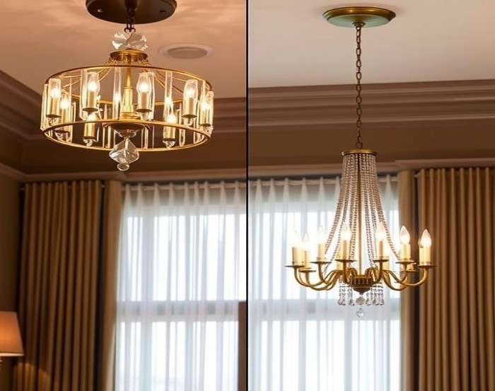 تفاوت لوستر مدرن و کلاسیک